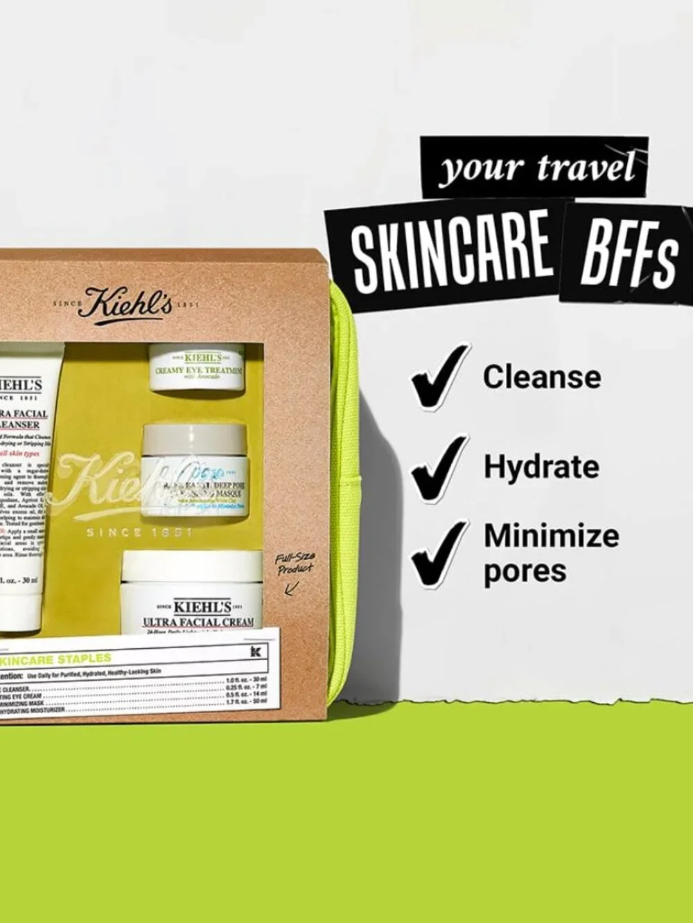Kiehl's - Skincare Staples Gift Set - Nourishing Routine
